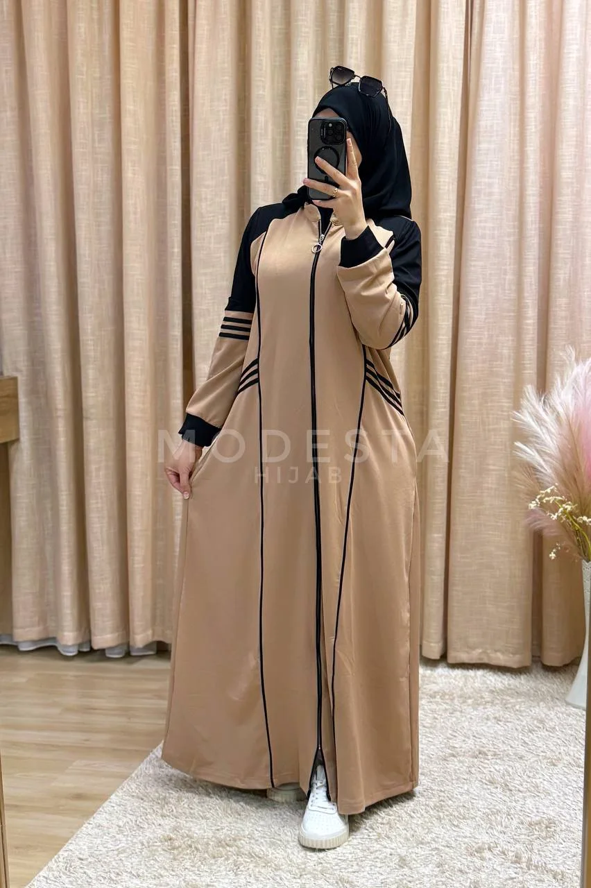 ✨ فستان رياضي طويل ومريح