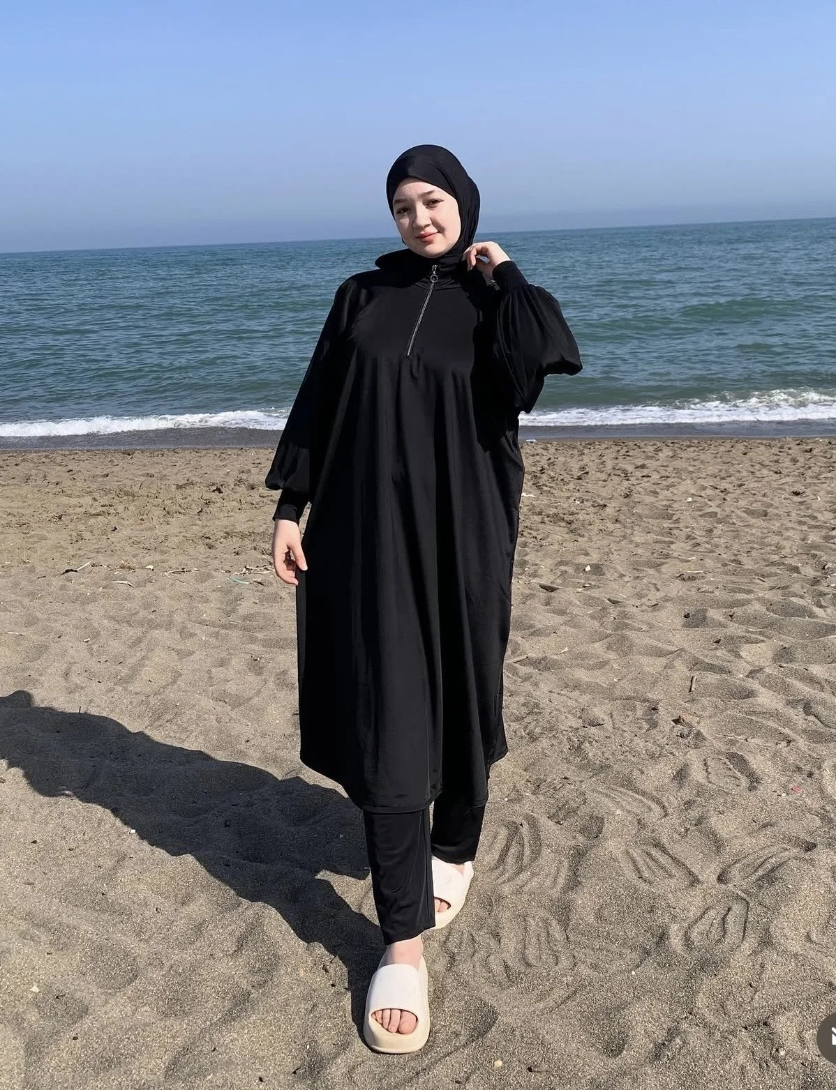 بوركيني شرعي أنيق ومريح