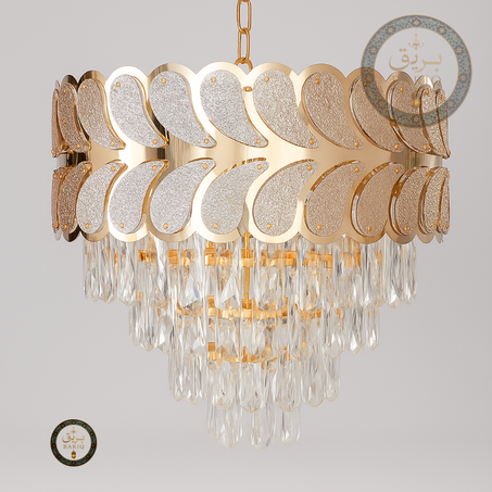 ثريا كريستال فخمة بقياس 50 سم