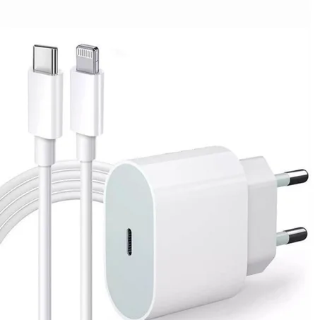 Charge iphone 25w complet