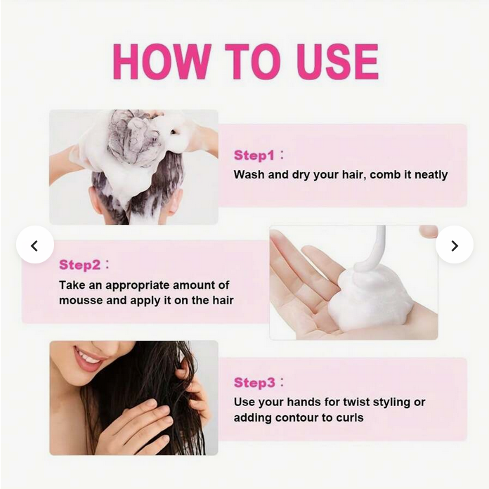 Curly Hair Mousse