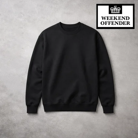 Sweatshirt personnalisé / weekend offender étiquettes