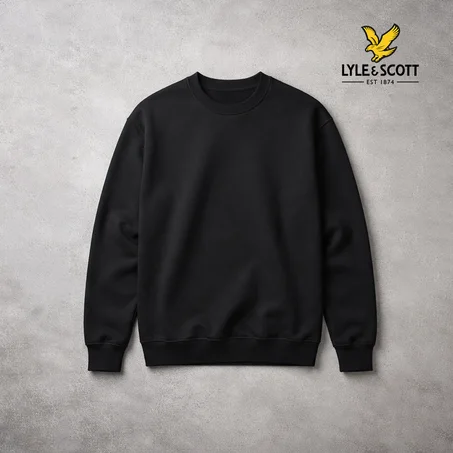 Sweatshirt personnalisé / Lyle & Scott étiquettes