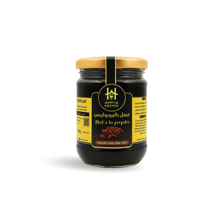 عسل بالبروبوليس (العكبر)