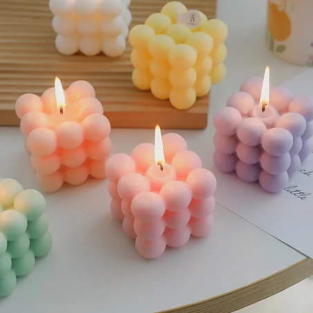 Bubble candle
