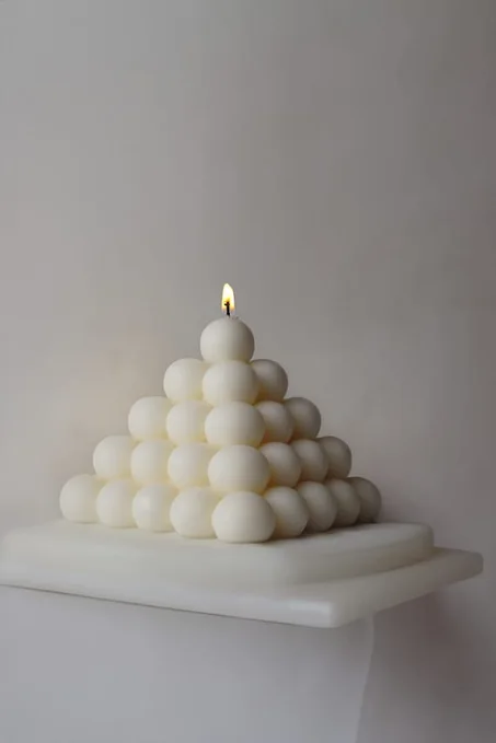 . Bougie Parfumée à la Vanille