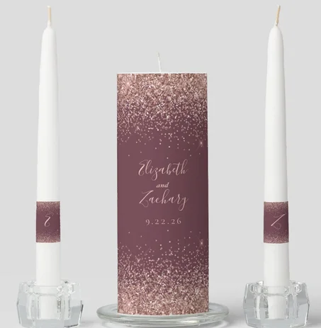 Bougie Weeding à la Lavande