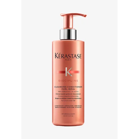 KERASTASE | DISCIPLINE CONDITIONER CURL IDÉAL - APRES-SHAMPOING - CREME LAVANTE POUR CHEVEUX BOUCLES INDISCIPLINES - 400ML