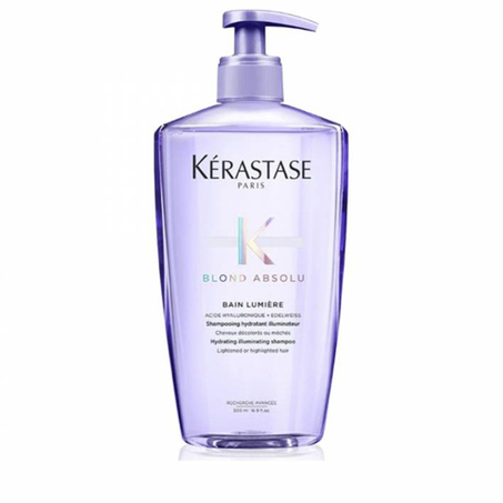 KERASTASE BLOND ABSOLU SHAMPOING ILLUMINATEUR RECHARGEABLE POUR CHEVEUX BLONDS 500 ML