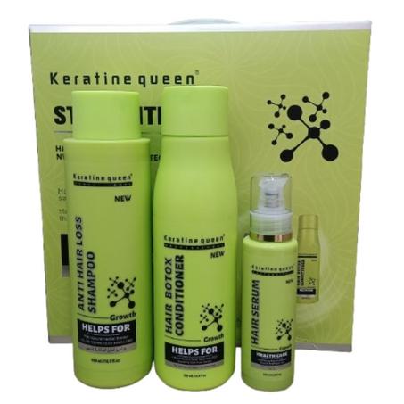 KERATIN QUEEN HAIR BOTOX KERATIN NOUVELLE TECHNOLOGIE DE PROTECTION DES CHEVEUX SERUM LISSANT POUR CHEVEUX SHAMPOOING APRES-SHAMPOOING