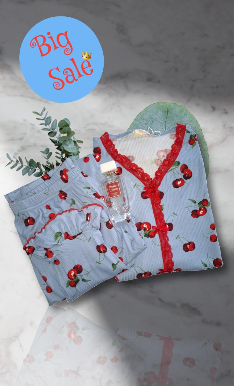 🍓 Ensemble Pyjama Femme – Fraîcheur & Douceur | Collection Signature by Dija