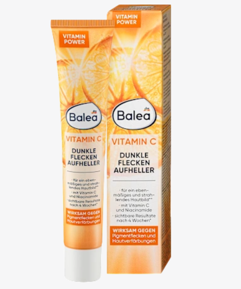 Crème visage à la vitamine C éclaircissante pour les taches brunes, 50 ml