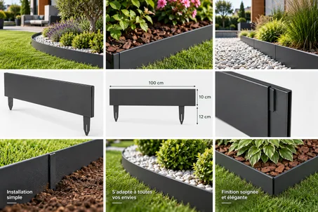 Bordure Jardin  – Délimitation Élégante et Durable pour Vos Extérieurs