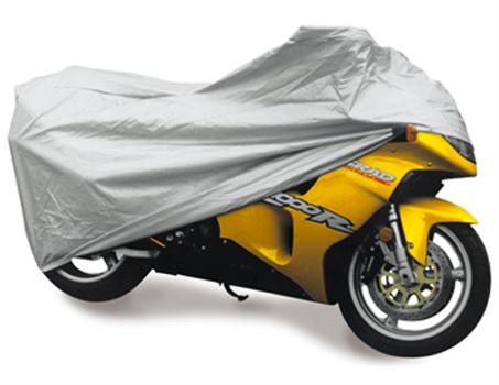 غطاء الموتوسيكل الفضى المقاوم للماء والأشعة