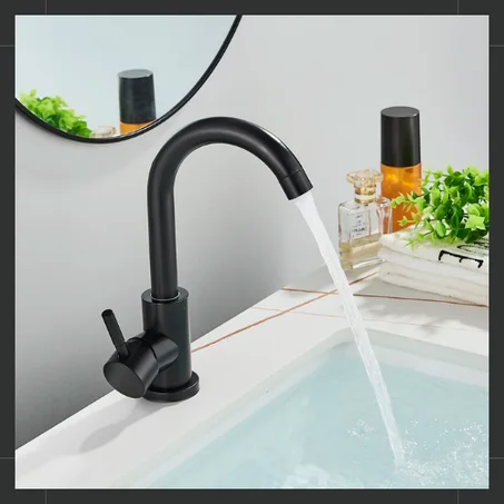 حنفية سوداء أنيقة