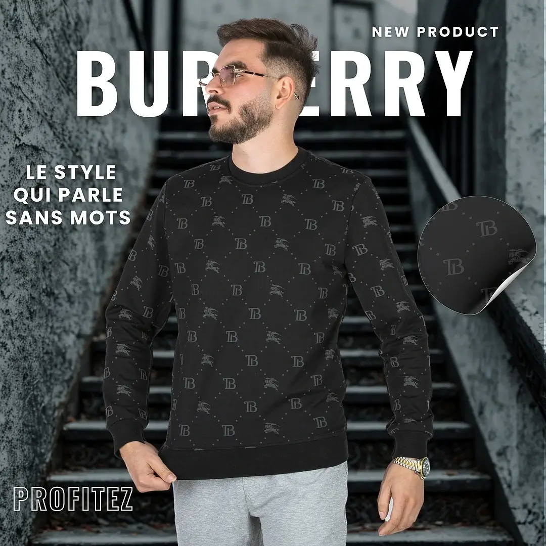 PULL Burberry imprimé mythique