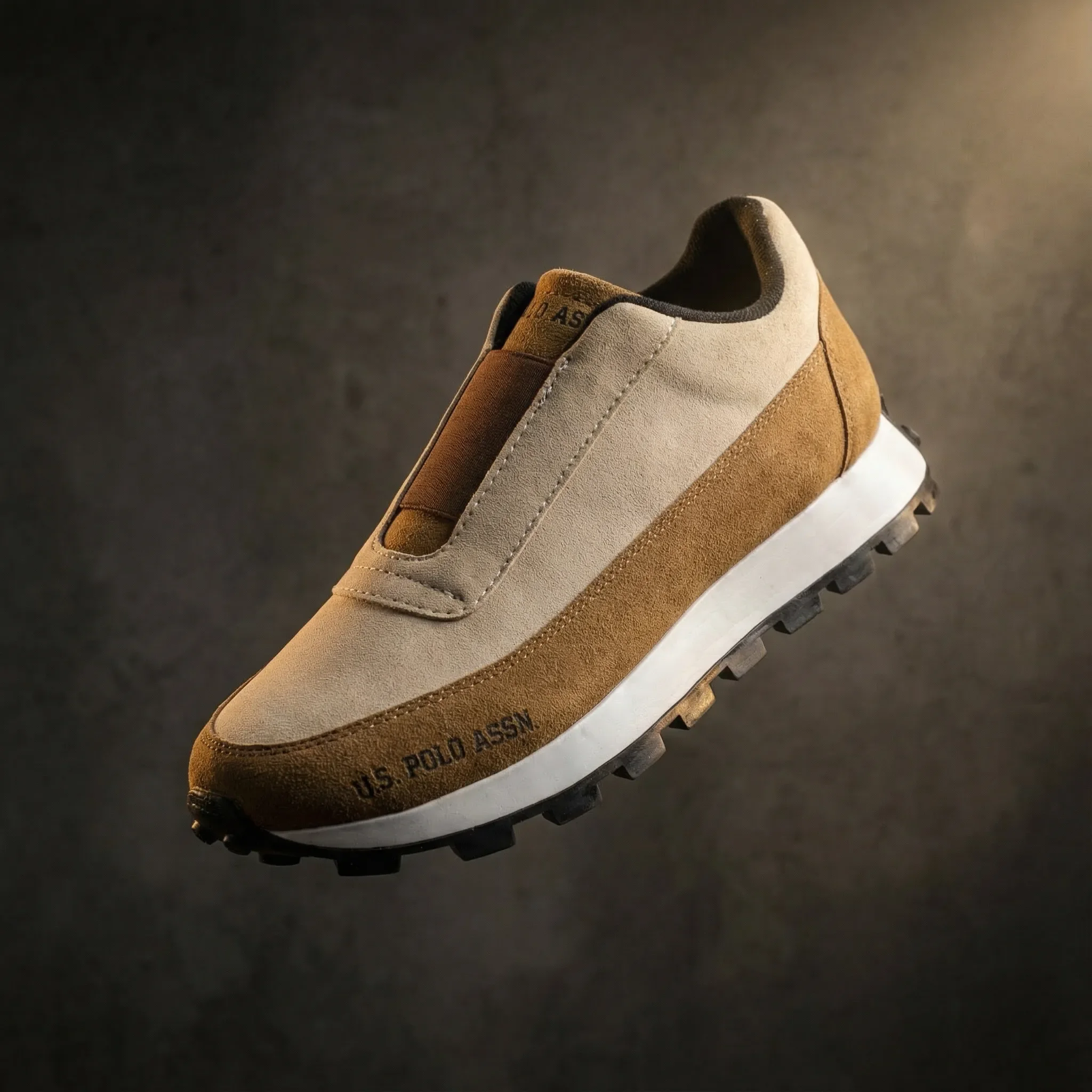 Basketes ASSN POLO  en daim