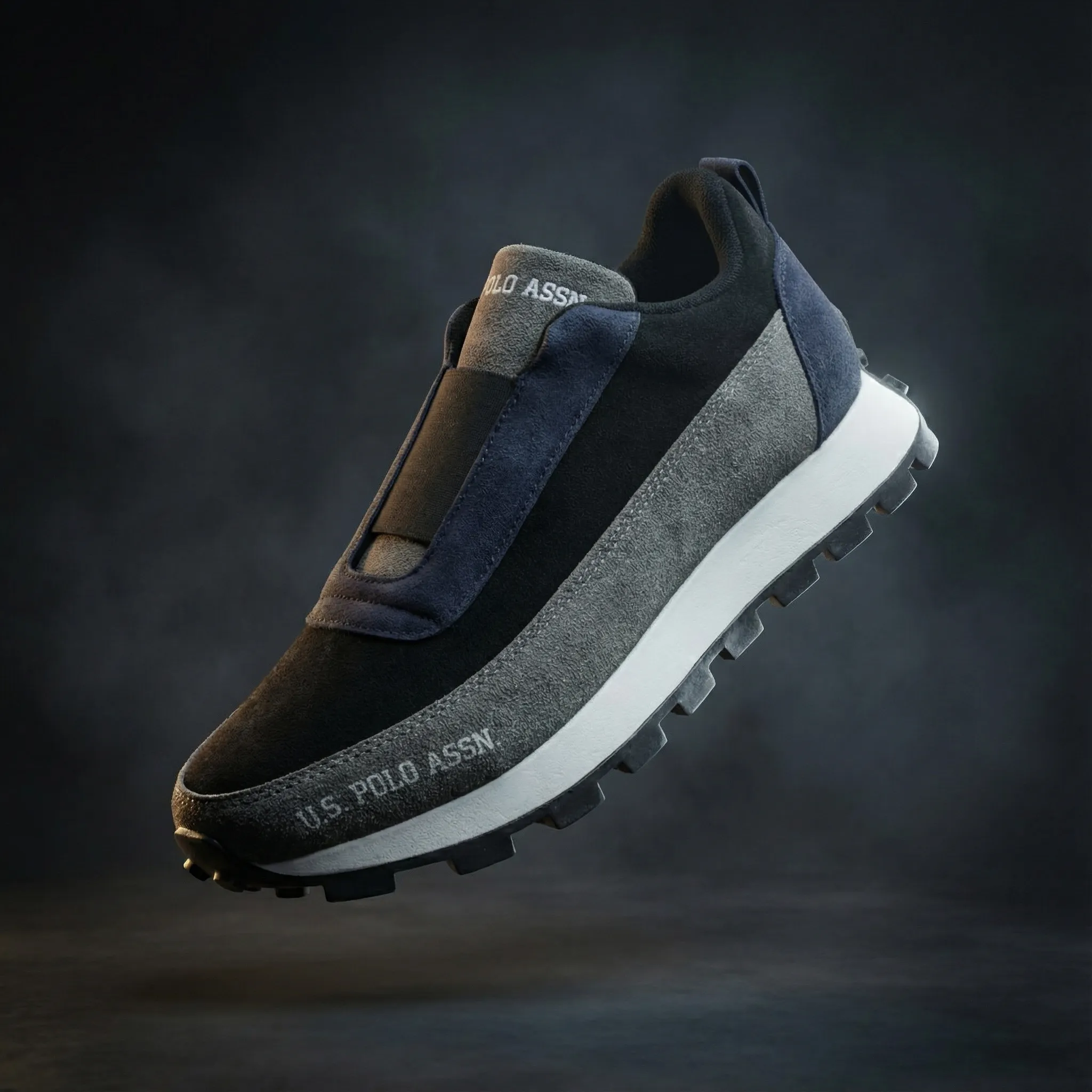 Basketes ASSN POLO  en daim