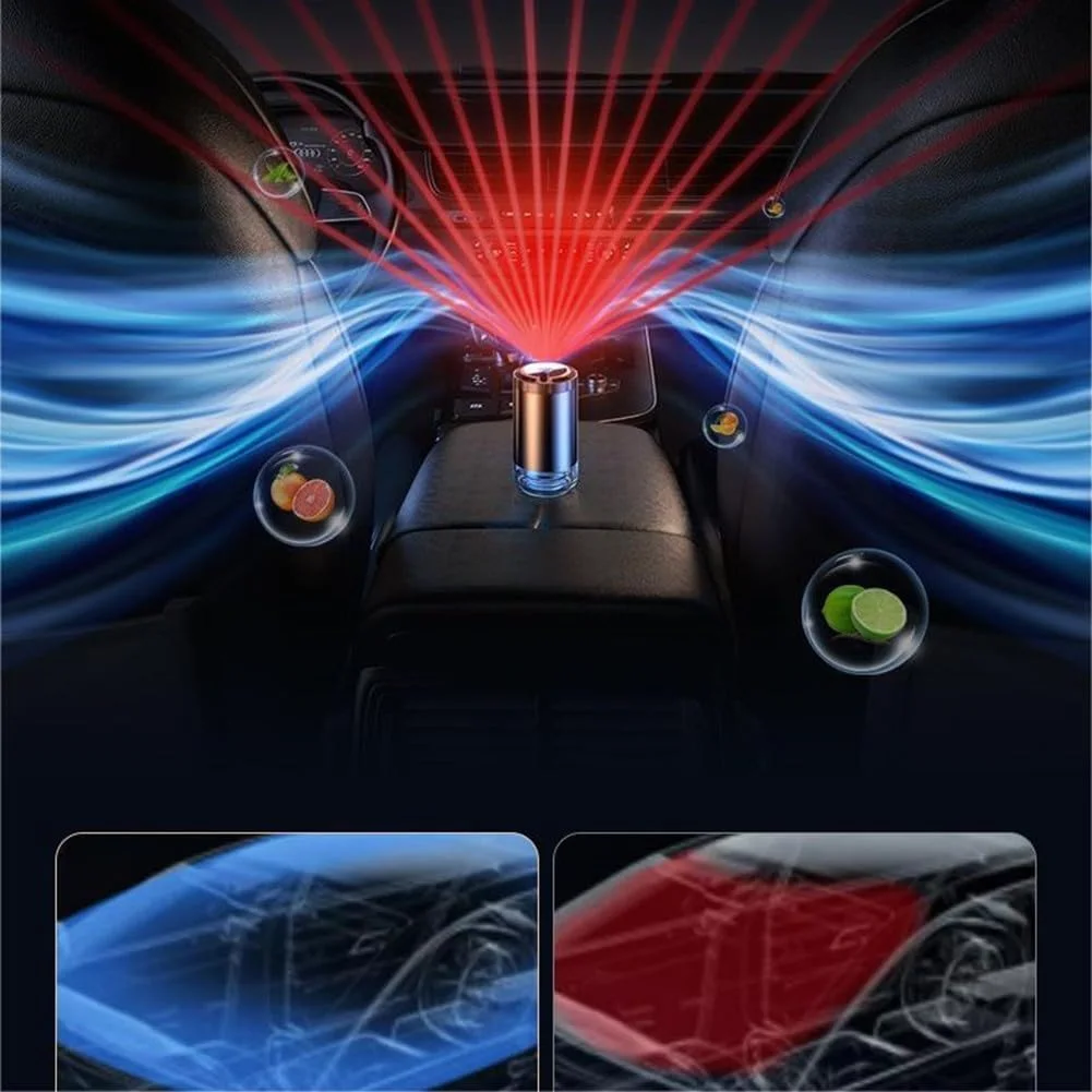 معطر سيارة 3 في 1