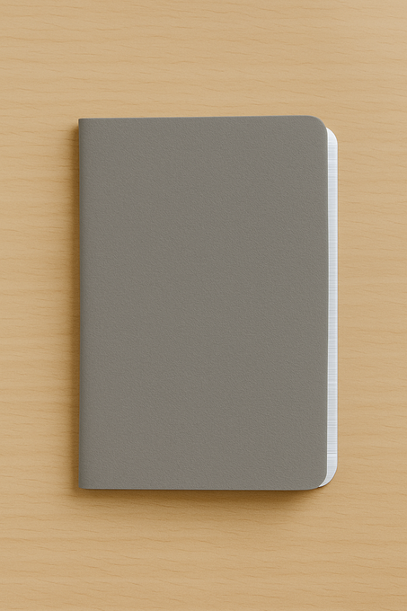 Chemise Cahier Petit Format Couleur Gris