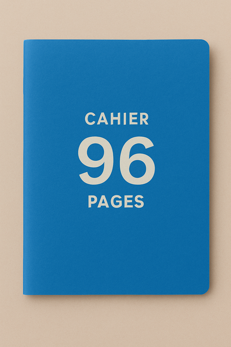 Cahier Petit Format 96 pages
