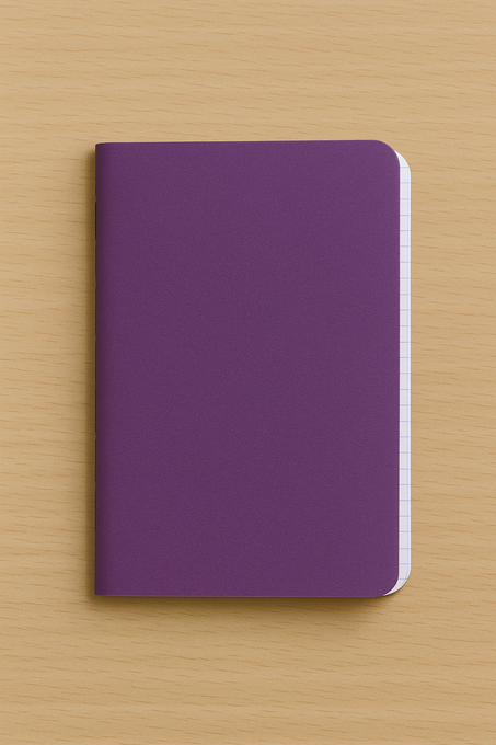 Chemise Cahier Petit Format Couleur Viollet
