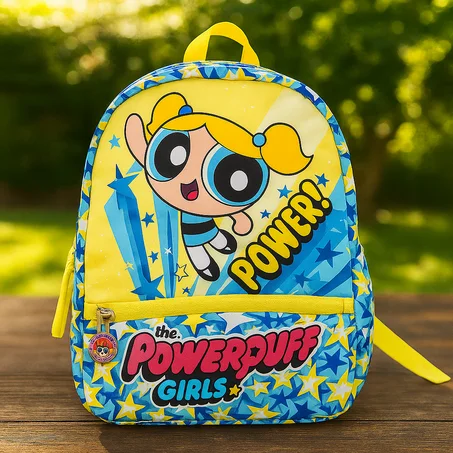 Sac à dos Powerpuff Girls – Power (Jaune & Bleu)