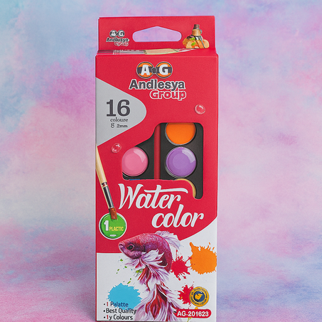🎨 Palette d’Aquarelle – Andlesya Group (16 couleurs)