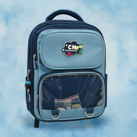 Cartable CNL Bleu Transparent – École Primaire Garçons