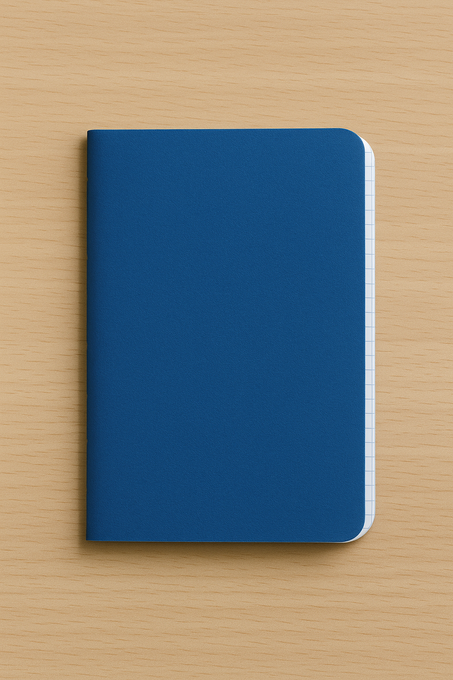 Chemise Cahier Petit Format Couleur Blue