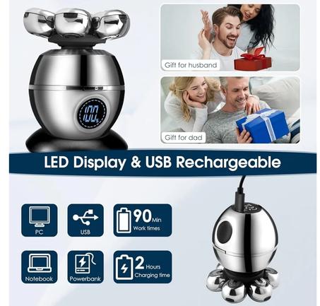 ماكينة حلاقة 5 في 1 للوجه والرأس