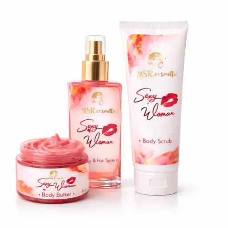✨ باقة Sexy Woman – 3 في 1 للعناية المتكاملة بجسمك
