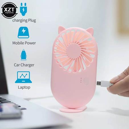 Mini ventilateur de poche Portable, Rechargeable par USB, refroidisseur d'air, pour voyage, pour l'extérieur
