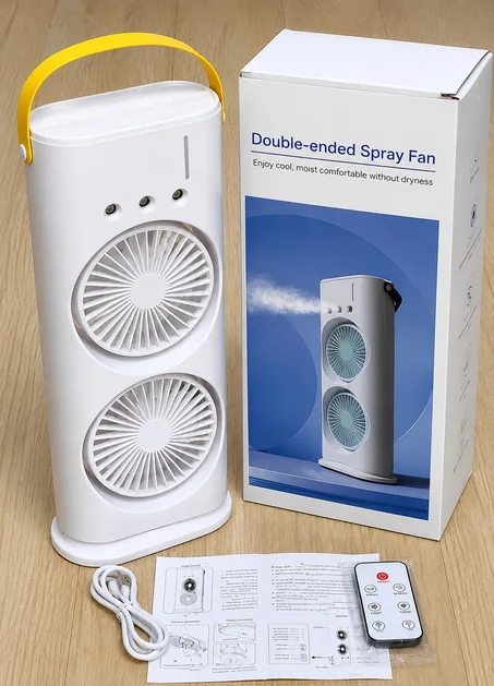 ❄️ Mini Air Cooler USB – المكيف المحمول المنعش للصيف | تبريد شخصي في أي مكان