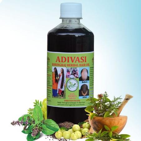 الزيت الفعال لتقوية الشعر و لمعانه ADIVASI