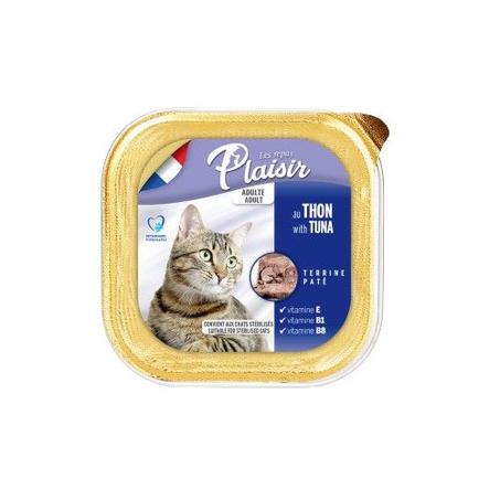 Plaisir 32 barquettes 100g de pâté au THON CHAT