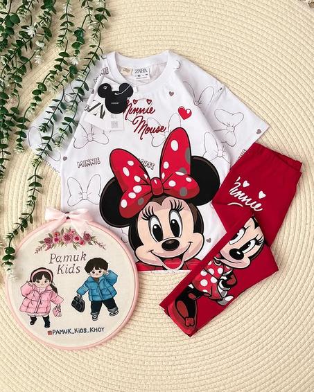طقم للبنات موضة الصيف 2025 Minimouse