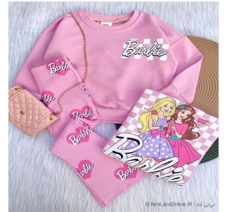طقم للبنات موضة الربيع BARBIE