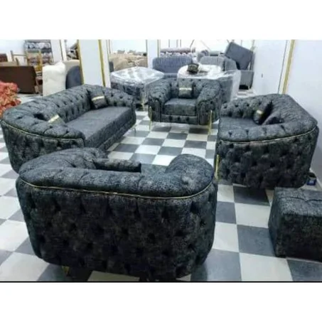 🛋 Salon Chesterfield 5 Places – Élégance & Prestige