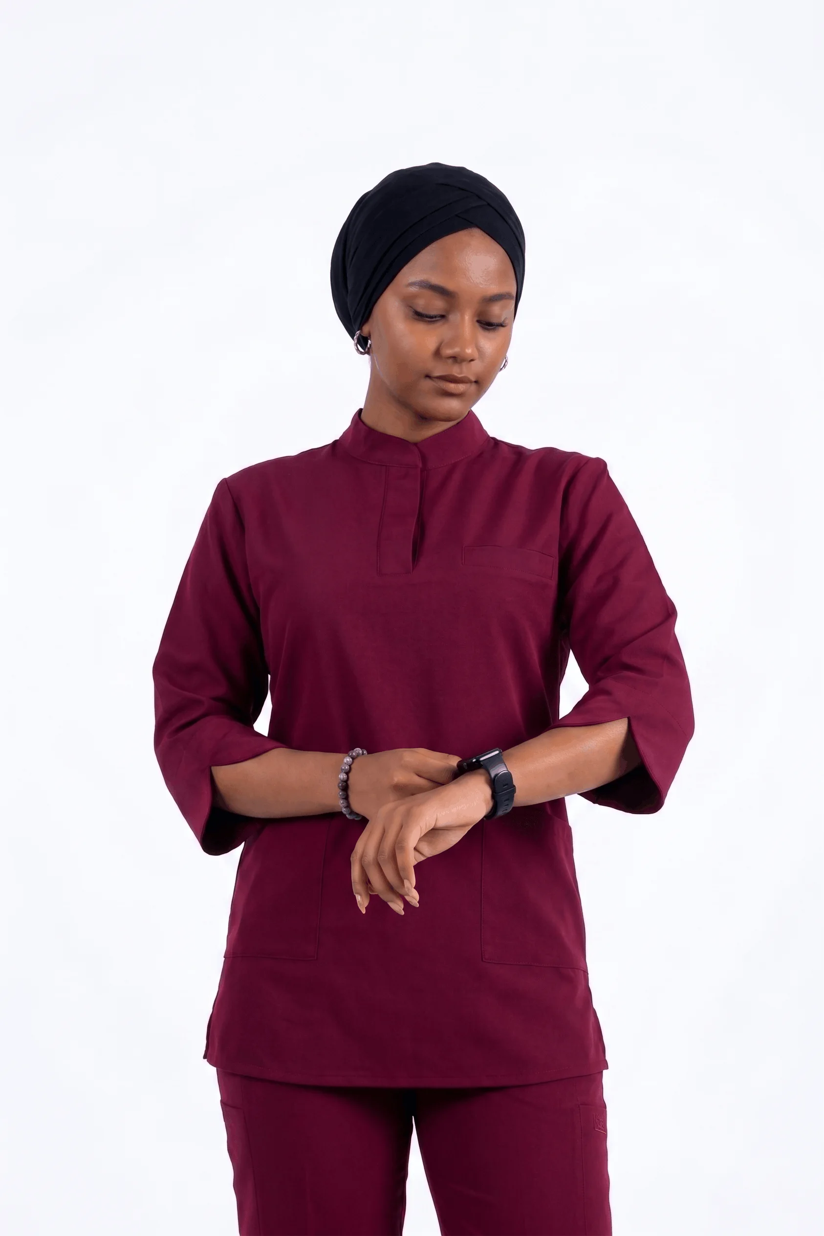 PYJAMA DE BLOC LONGUE HIJAB FEMMES