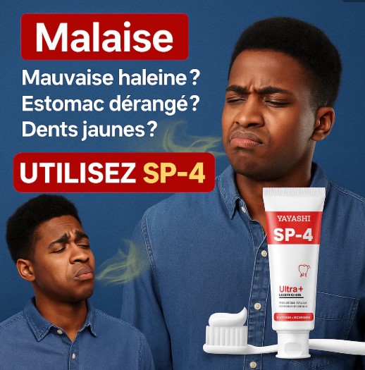 Dentifrice probiotique pour blanchir, éclaircir et éliminer les taches des dents