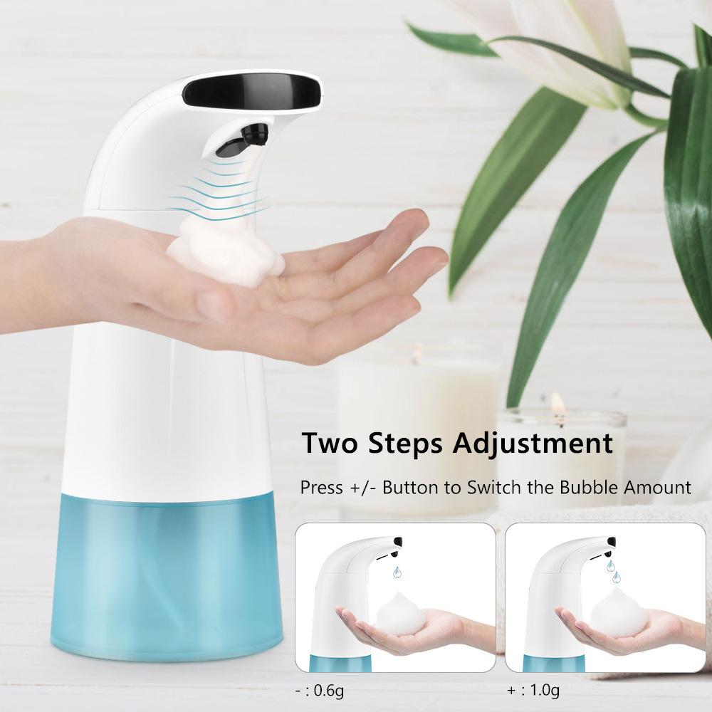 distributeur automatique de savon liquide et de désinfectant à capteur