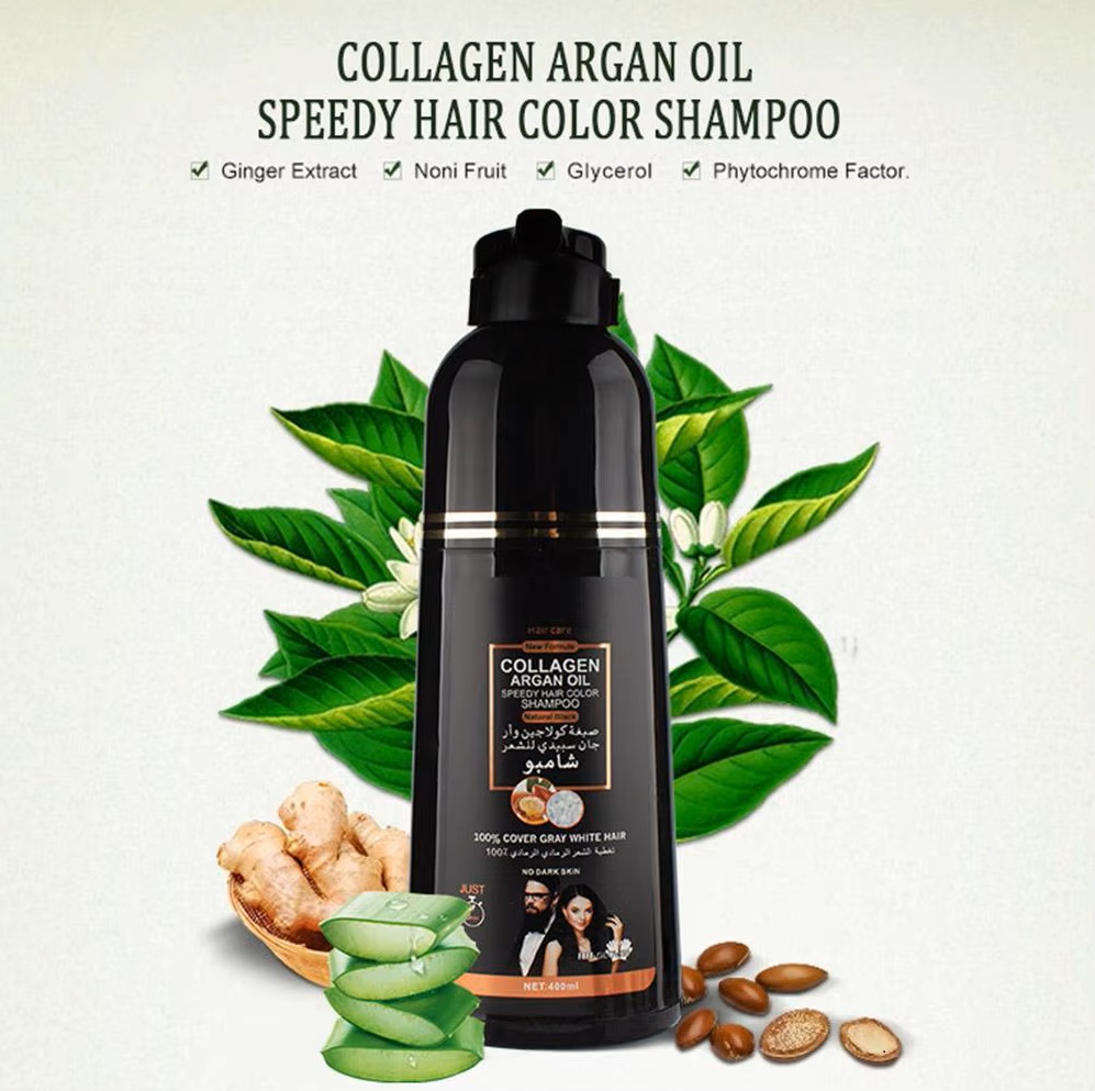 BLACK HAIR DISAAR Coloration rapide pour cheveux pour femmes et hommes