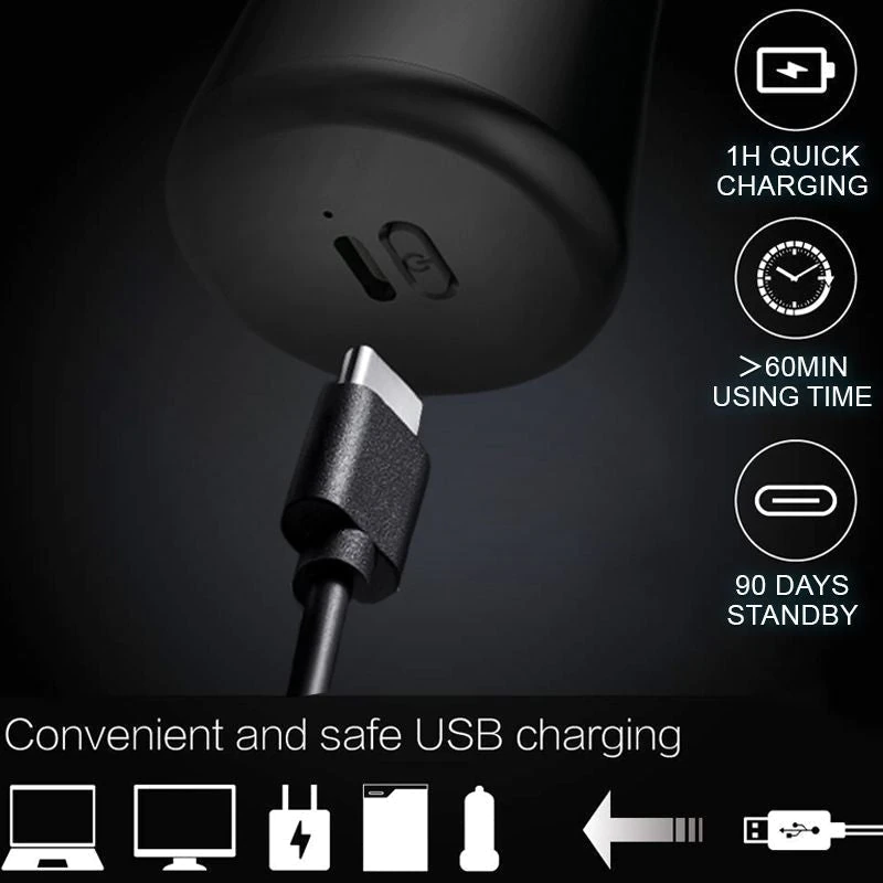 NG - 🎁Vente du Nouvel An 2023 🎁 Rasoir électrique lavable de poche