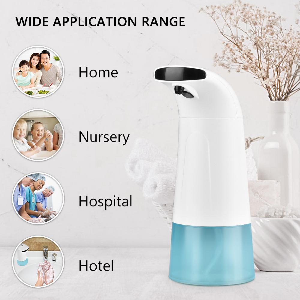 distributeur automatique de savon liquide et de désinfectant à capteur