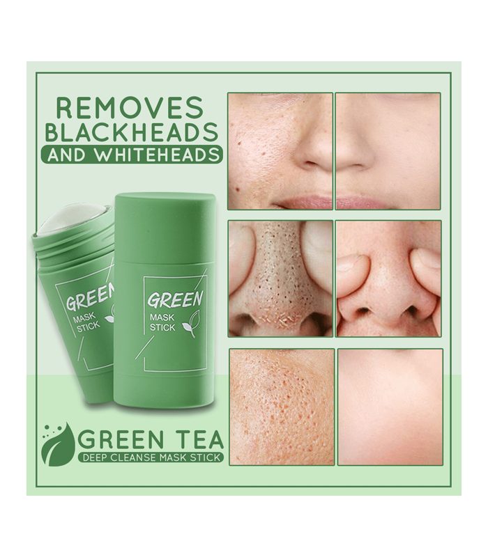 Avec Green Mask™ votre visage brillera de vitalité