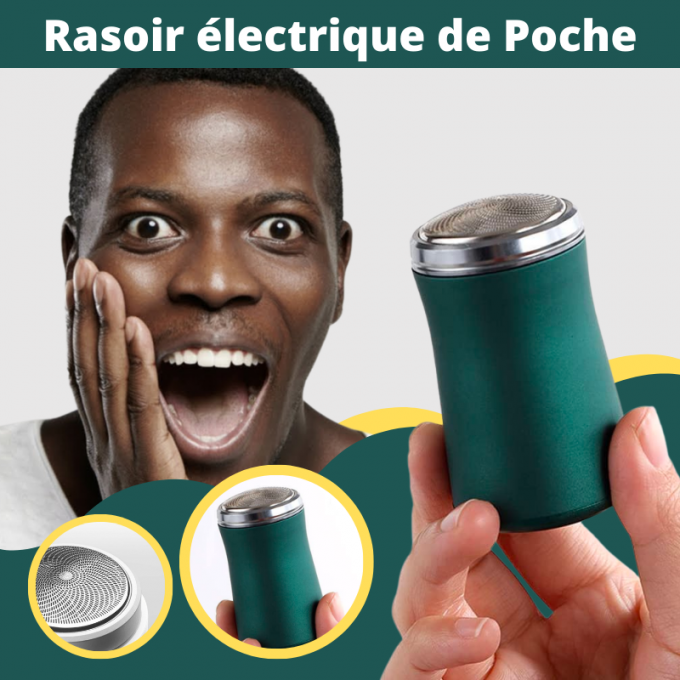 NG - 🎁Vente du Nouvel An 2023 🎁 Rasoir électrique lavable de poche