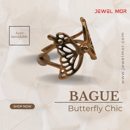 Bague Butterfly Chic
