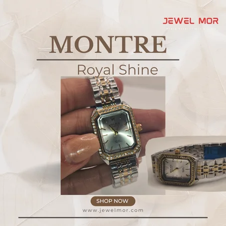 Montre Femme “Royal Shine – Style Rolex”