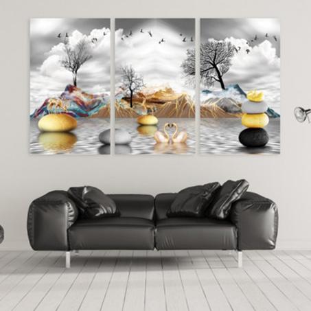 Tableau Moderne : Lac Blanc